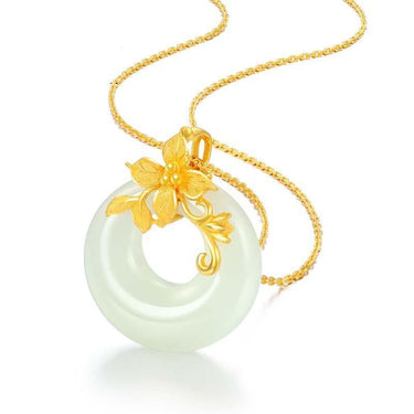 White Jade Auspicious Necklace-Your Soul Place